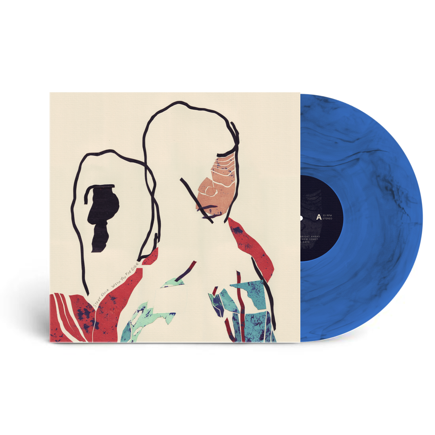 Stray Fossa - "With You For Ever" Vinyl (blue marbled)