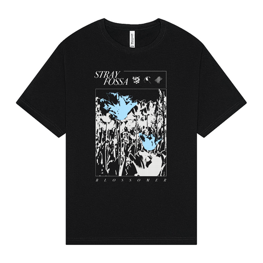 Stray Fossa - "Blossomer" T-shirt Black